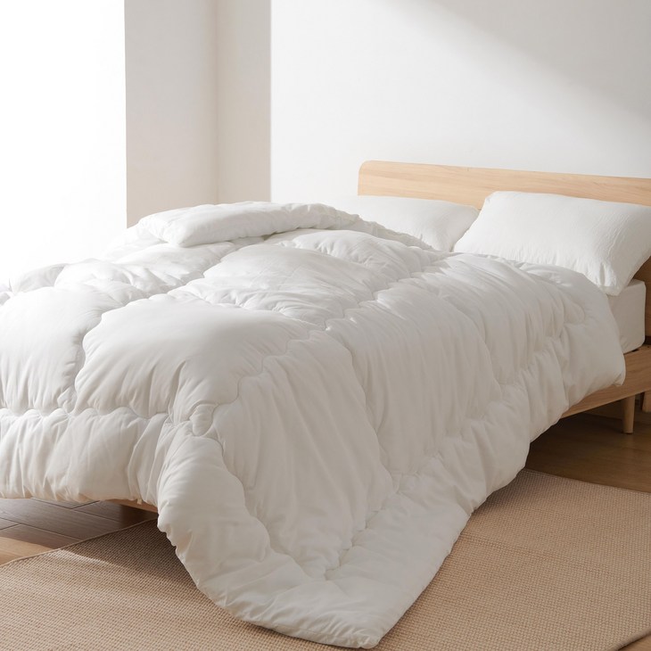 HOMERA 호메라 가을 겨울 호텔용 이불솜 차렵이불 겨울이불 가벼운 알레르기 방지 싱글