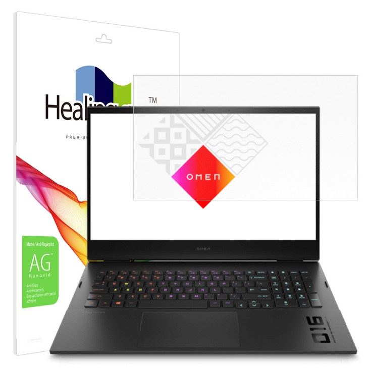 힐링쉴드 HP 오멘 16 2022 AMD 저반사 지문방지 액정보호필름, 단일상품