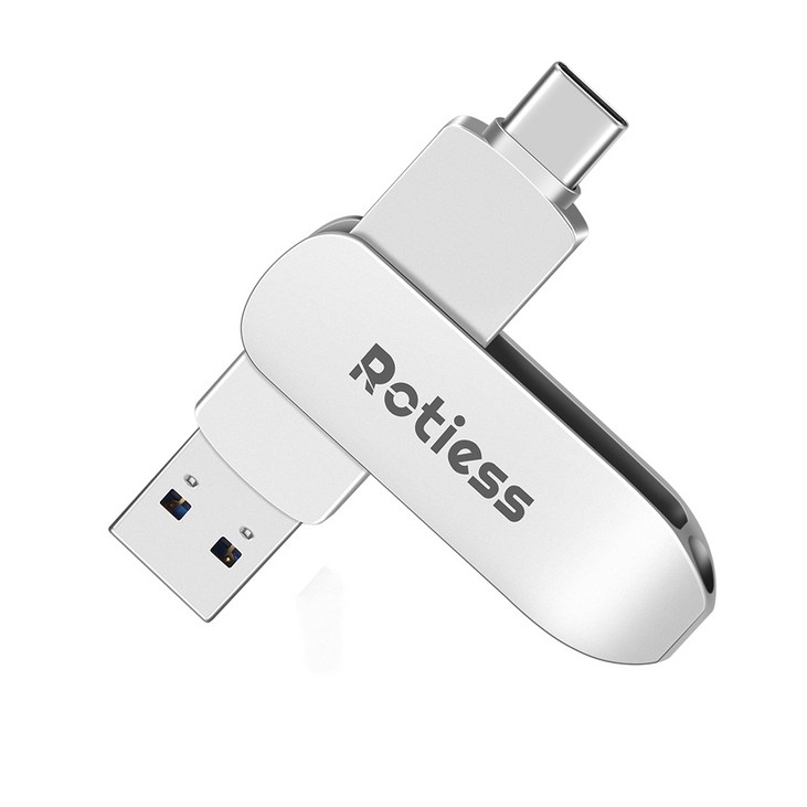 ROTIESS USB3.0 c타입 대용량 유에스비메모리 2in1 핸드폰OTG, 1TB ROTIESS USB3.0 c타입 대용량 유에스비메모리 2in1 핸드폰OTG, 1TB