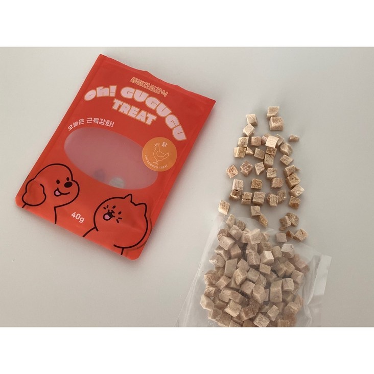 강아지 동결건조 간식 닭40g 동결건조 트릿 오구구구 강아지 동결건조 간식 닭40g 동결건조 트릿 오구구구