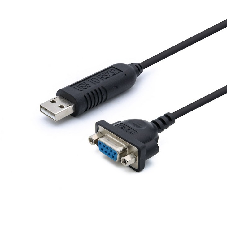 Coms USB to RS232 DB9 케이블 1.8M WT154 Coms USB to RS232 DB9 케이블 1.8M WT154