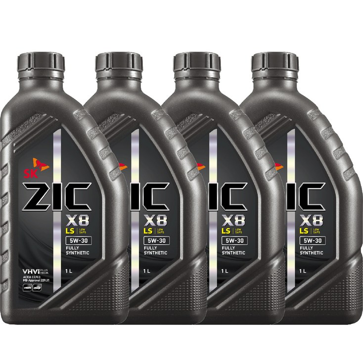 SK엔무브 지크 X8 LS 엔진오일 SK엔무브 지크 X8 LS 엔진오일