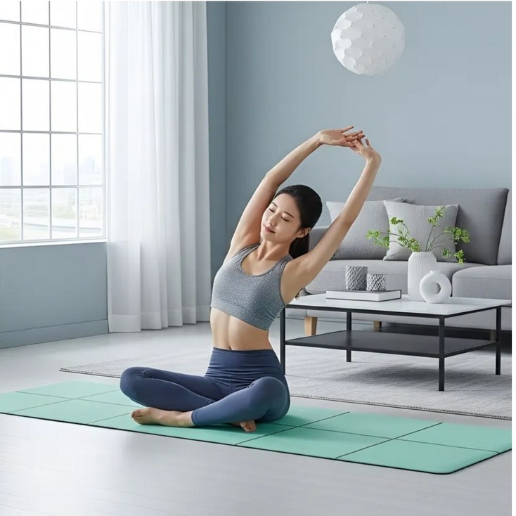 페티트홈 홈트 요가매트 헬스 소음방지, 1개, 그레이