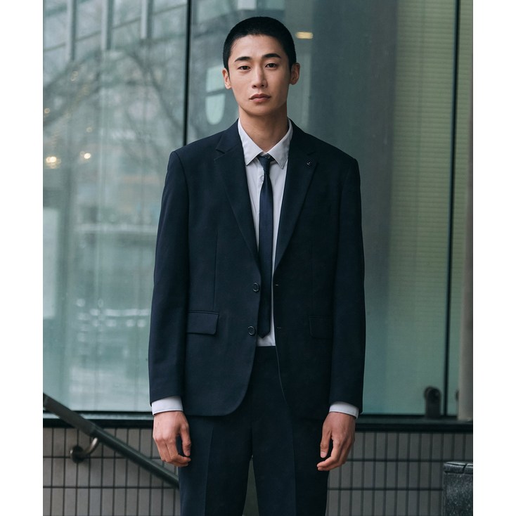 STCO 남성 여름 MotionFree 에어리 수트 세트 클래식핏 네이비