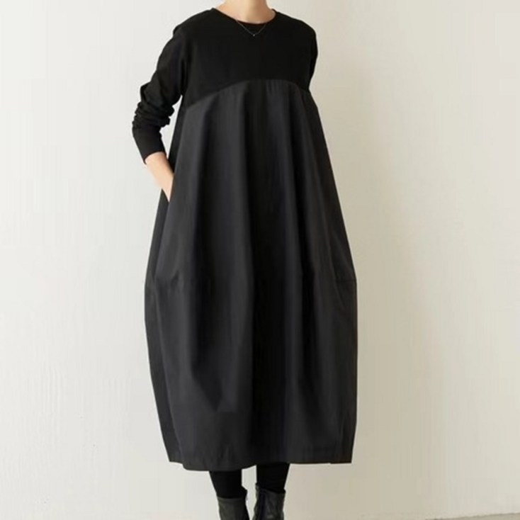 루크 아방핏 코튼 믹스 롱원피스 임부복겸용