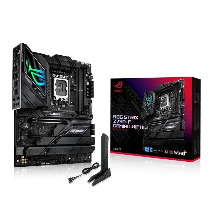 ASUS ROG STRIX Z790F GAMING WIFI II intel CPU LGA1700 Z790 DDR5 ATX 14·13·12세대 대응 탑재 ASUS ROG STRIX Z790F GAMING WIFI II intel CPU LGA1700 Z790 DDR5 ATX 14·13·12세대 대응 탑재