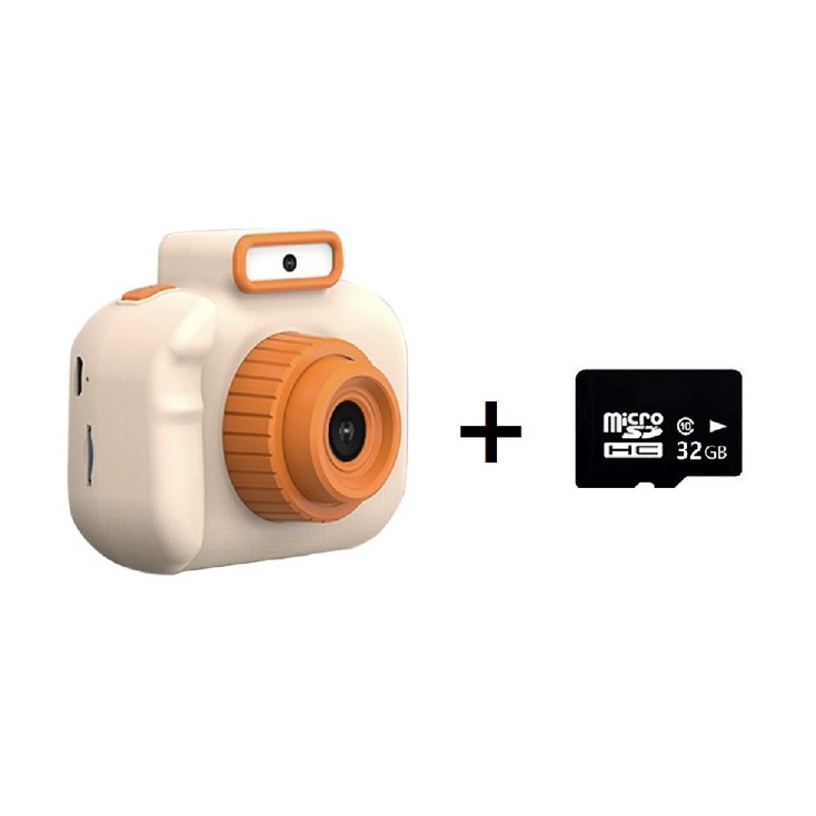 sd카드32기가 이지드로잉 어린이 키즈 디지털 카메라 사진기 디카 2000만화소 + 32GB SD카드 / 4000만화소+ 32GB SD카드 세트