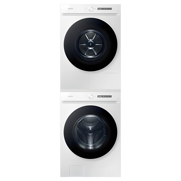 삼성전자 비스포크 그랑데 AI 세탁기 WF24CB8650BW 건조기 DV17CB6600BW 24kg 17kg 직렬설치키트 방문설치
