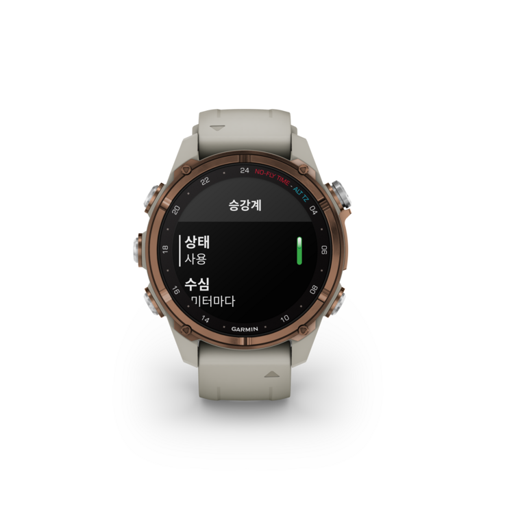 가민 디센트 MK3i, 43mm, GPS, 스마트워치, Bronze PVD with French Gray