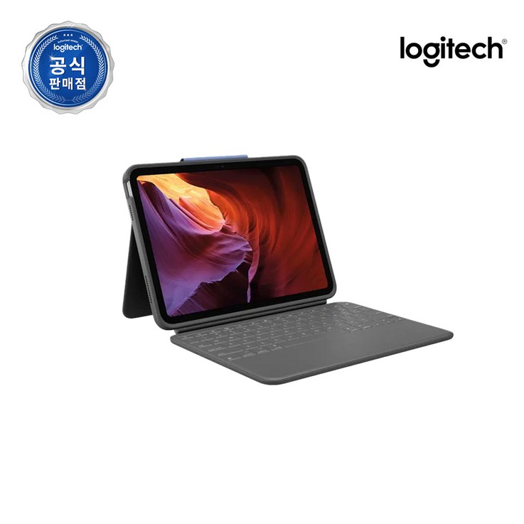 로지텍코리아 Rugged 콤보 3 iPad 7 8 9세대 키보드 케이스공식수입한글자판