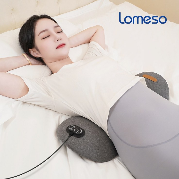 LOMESO 허리 마사지기 진동 안마기 온열찜질 허리베개 LOMESO 허리 마사지기 진동 안마기 온열찜질 허리베개