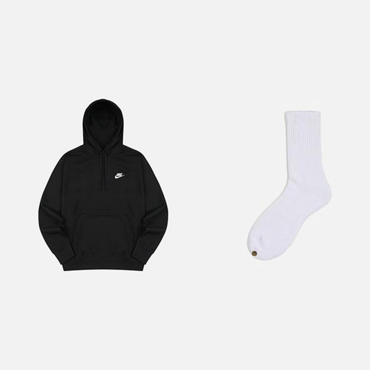 나이키 NSW 클럽 BB 후드티 BV2655010 웰던 양말 나이키 NSW 클럽 BB 후드티 BV2655010 웰던 양말