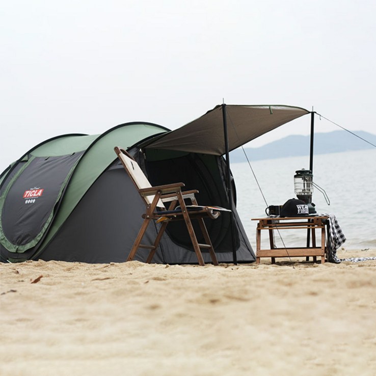 빈슨메시프 티클라 프리미엄 원터치 캐노피 텐트  폴대 2p