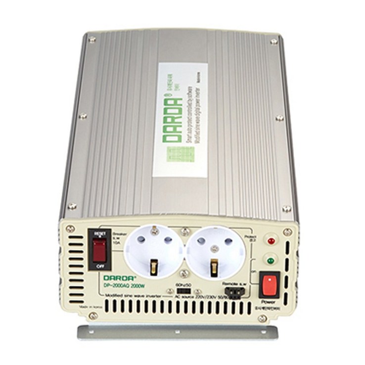 차량용 인버터  2kw  3kw  4kw 국내산 12v  24v  다르다 인버터 유사계단파