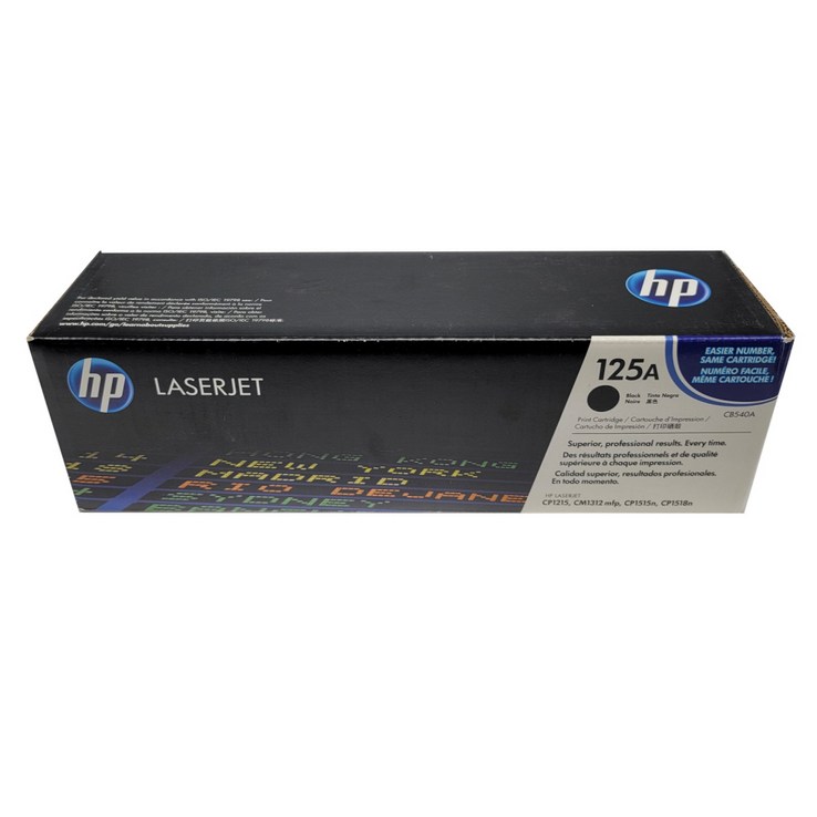 HP 정품토너 Color Laserjet CP1515N 검정, 1개, 검정 HP 정품토너 Color Laserjet CP1515N 검정, 1개, 검정