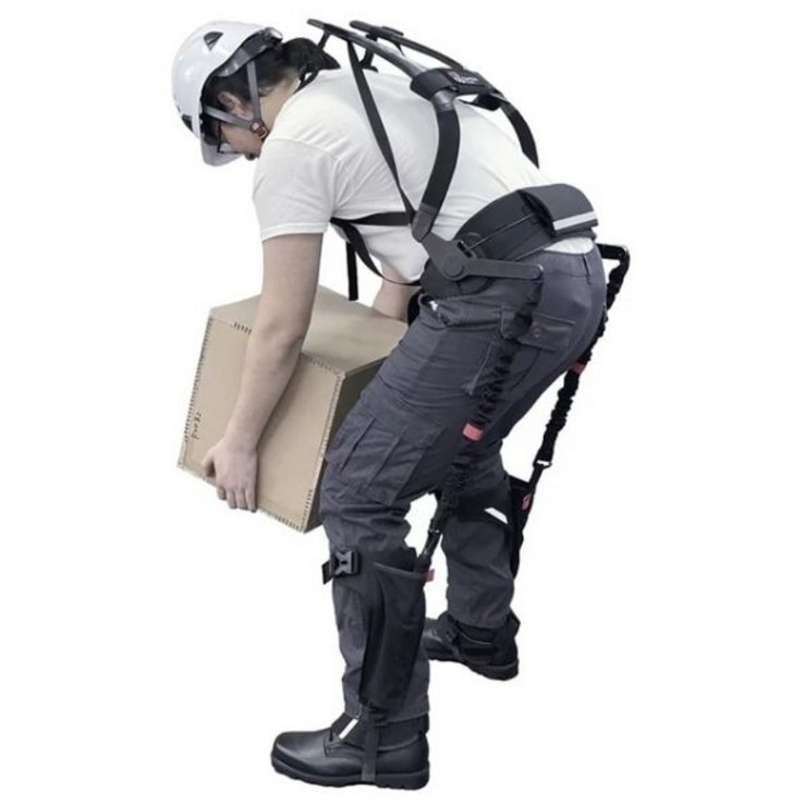 Exoskeleton-웨어러블 리프팅 엑소 슈트, 작업 소방관 전술 로봇 군사 산업 외골격 슈트 허리 어깨 지원