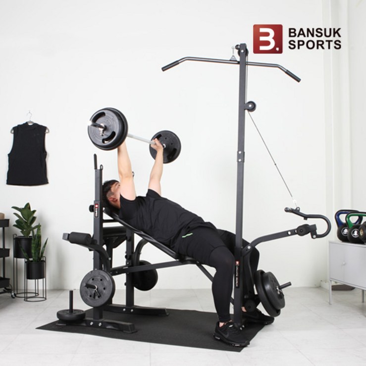 반석스포츠 디럭스벤치 PVC바벨 세트 2070kg 세트 반석스포츠 디럭스벤치 PVC바벨 세트 2070kg 세트