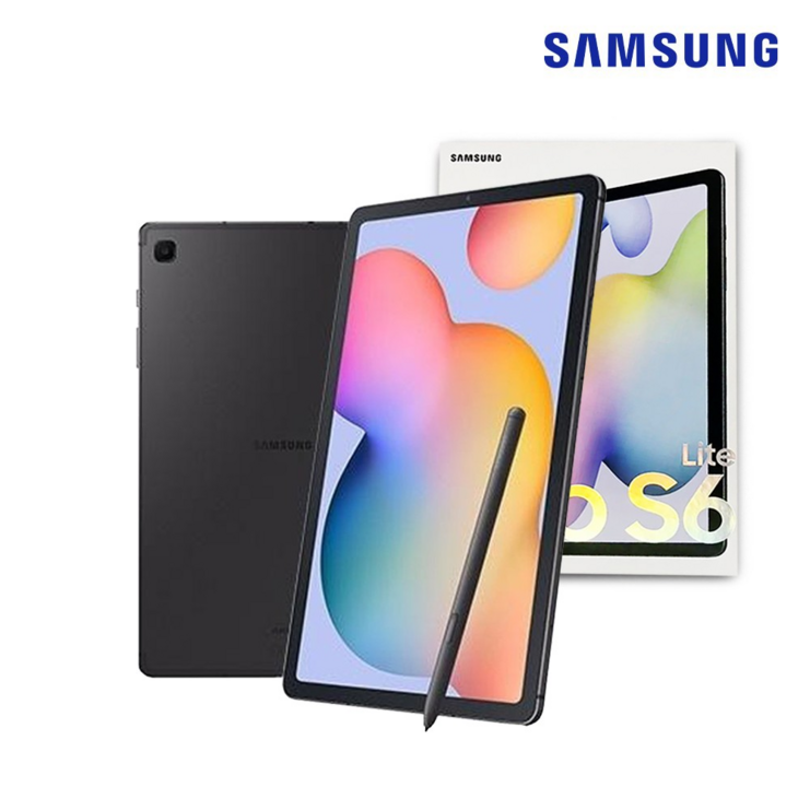 박스개봉 풀박스패키지 삼성 갤럭시탭S6 lite 10.4인치 64GS펜 포함 옥스포드그레이