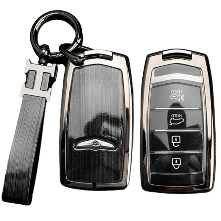 카디야 제네시스 4버튼 스마트키 호환 자동차 메탈 키케이스