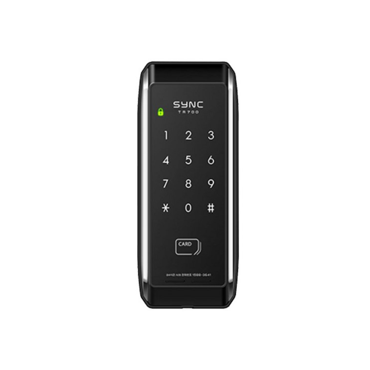 솔리티 TR700 현관 대문 생활방수 디지털도어록 카드번호타입