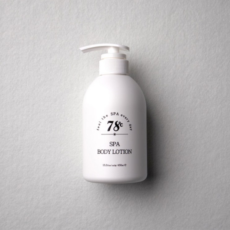 78도씨 온천수 등드름 고보습 바디로션 450ml, 450ml, 1개