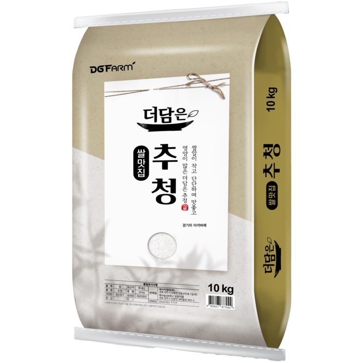 김포금쌀고시히카리 대구농산 경기미 추청 아끼바레 쌀, 10kg (특등급), 1개