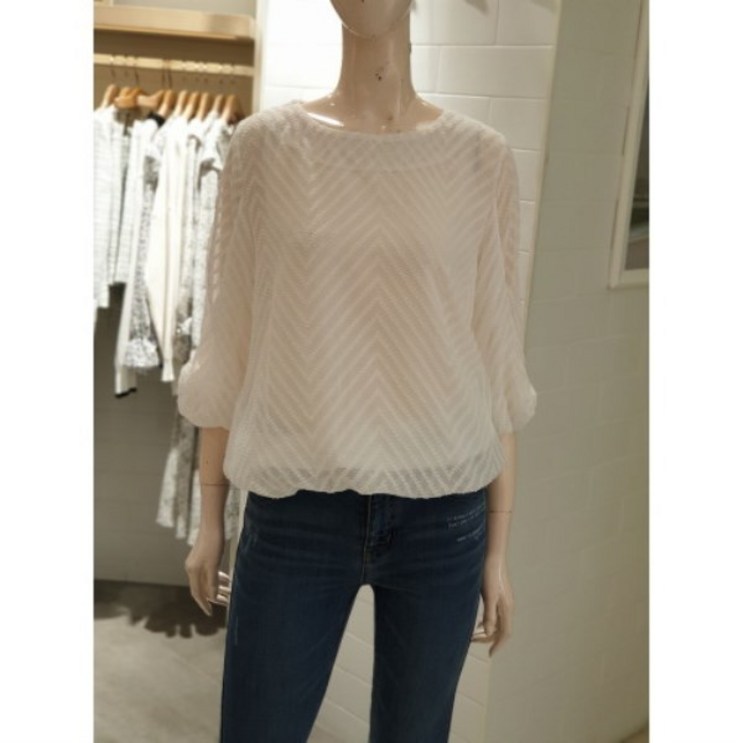 숲 스사선소매플럼블라우스 SWMSS15