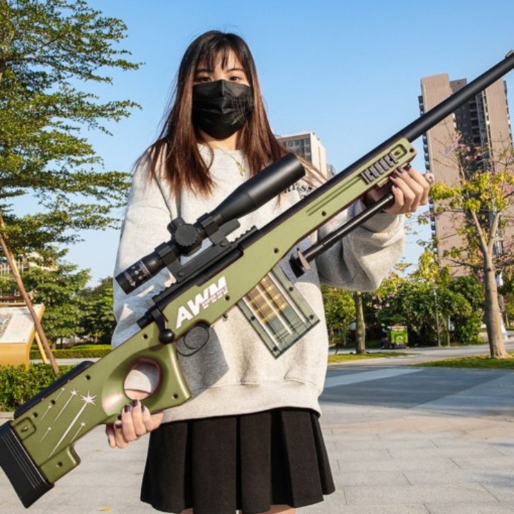 서바이벌 탄피배출 특공대 에땁 스나이퍼 AWM 너프건
