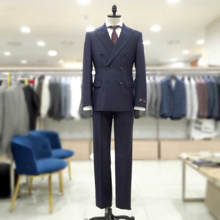 레노마 옴므 FW 춘추 스트라이프 패턴 더블 슈트 ROCMSJ14SP14 레노마 옴므 FW 춘추 스트라이프 패턴 더블 슈트 ROCMSJ14SP14