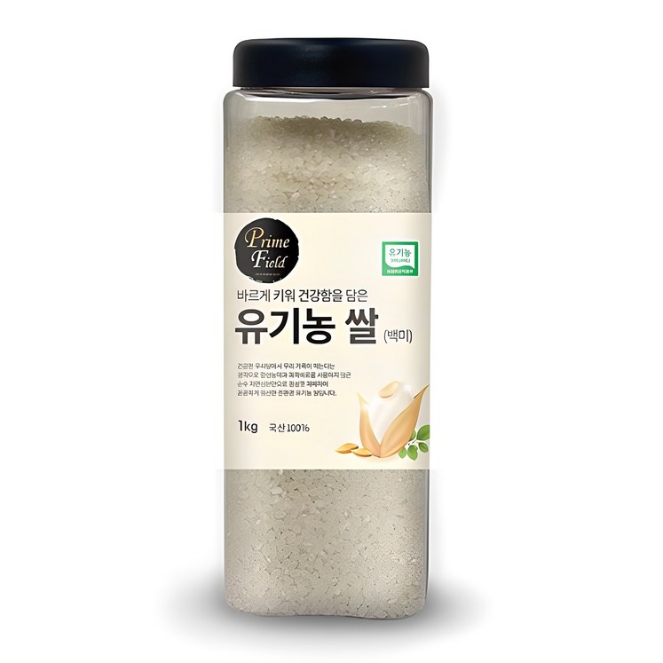 Prime Field 유기농 쌀 백미 Prime Field 유기농 쌀 백미