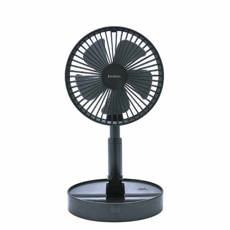 제크롤 접이식 휴대용 무선 선풍기  가방