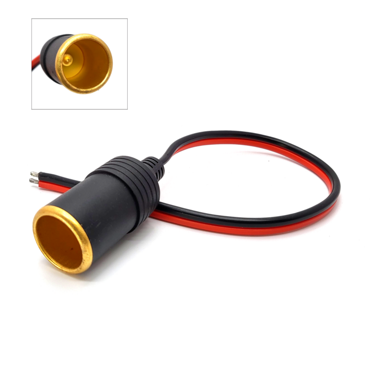 대용량 25A 시거 소켓 케이블 12V 24V 시거잭 전원 연결 선 대용량 25A 시거 소켓 케이블 12V 24V 시거잭 전원 연결 선