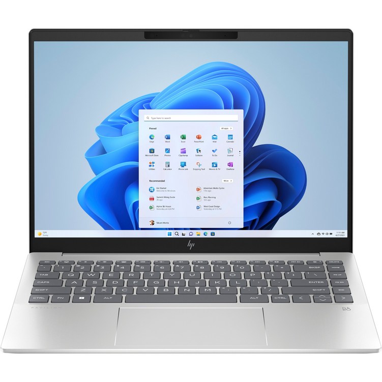 HP 2023 파빌리온 플러스 14 코어i5 인텔 13세대, 내추럴 실버, 512GB, 16GB, WIN11 Home, 14ew0018TU