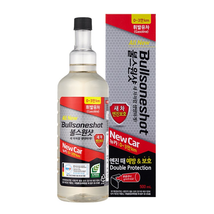 불스원 불스원샷 New Car 연료첨가제 경유휘발유 500ml, 1개, 가솔린휘발유 불스원 불스원샷 New Car 연료첨가제 경유휘발유 500ml, 1개, 가솔린휘발유