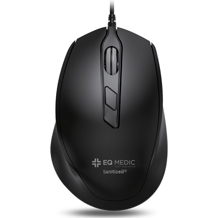 이큐메딕 항균 무소음 유선 마우스 SanitizeM3
