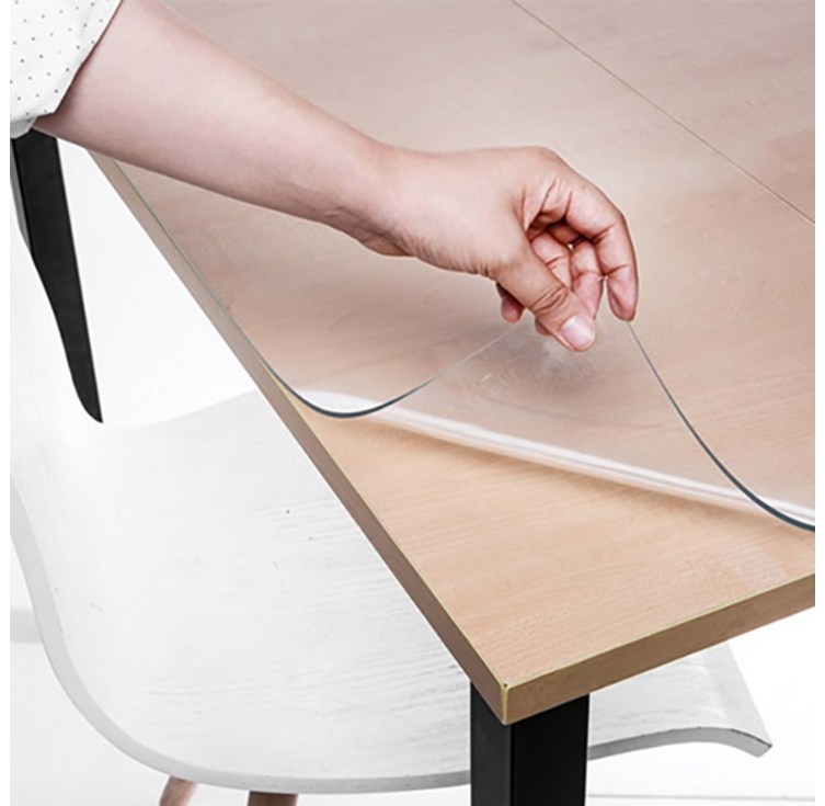 쾌청 유리대용 PVC 식탁 테이블 투명매트
