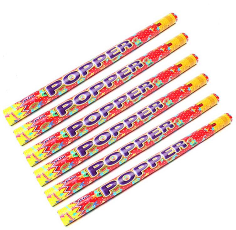 파티해 공기압폭죽 은박 릴테잎