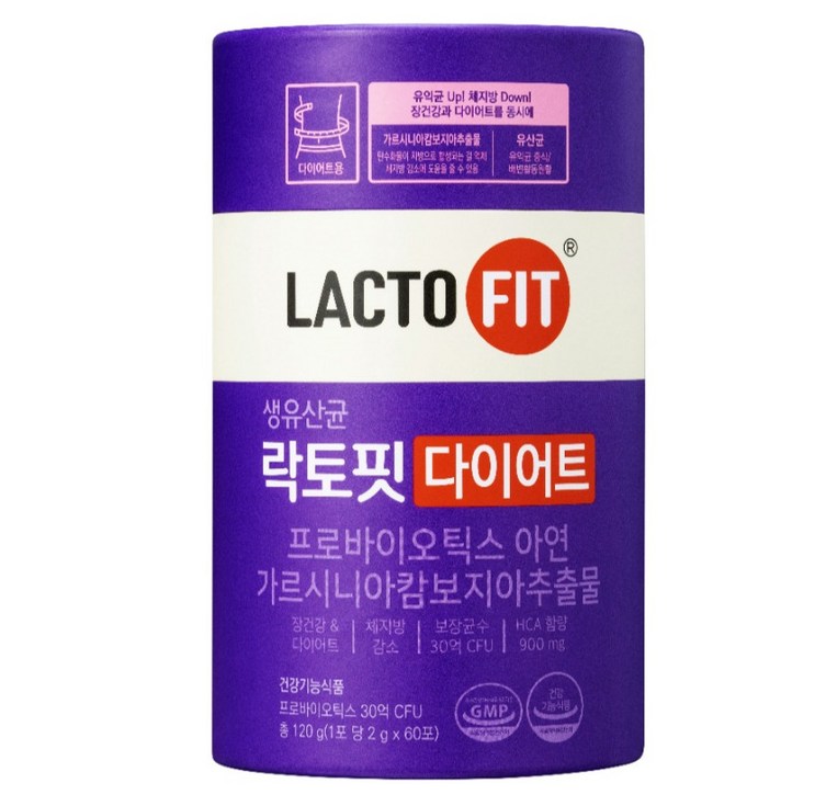 락토핏 다이어트 유산균 60p