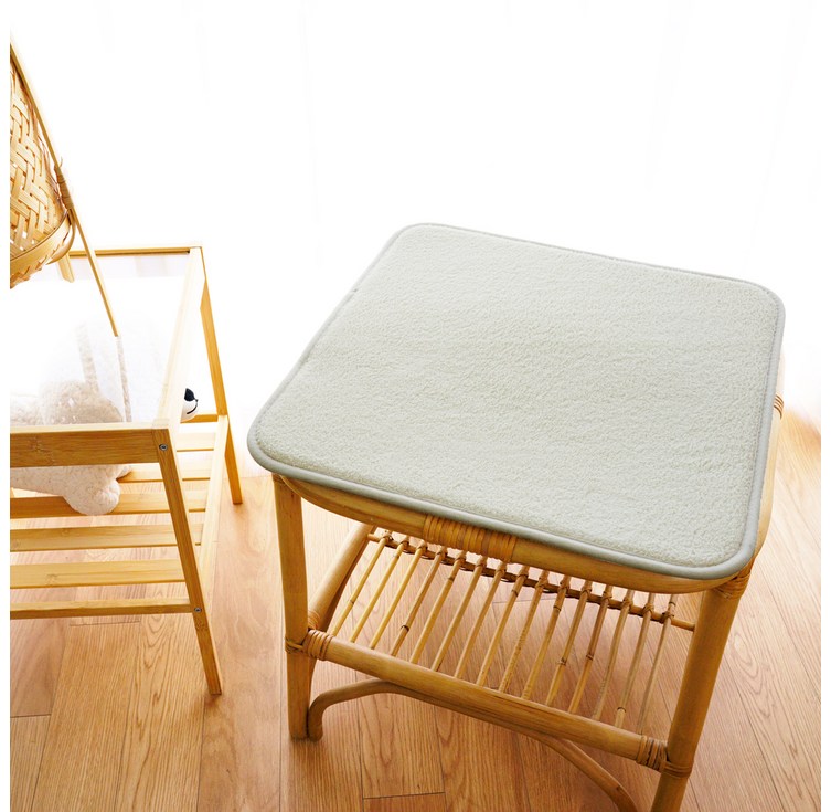 인룸 플레인 소프트 사각 방석 2p