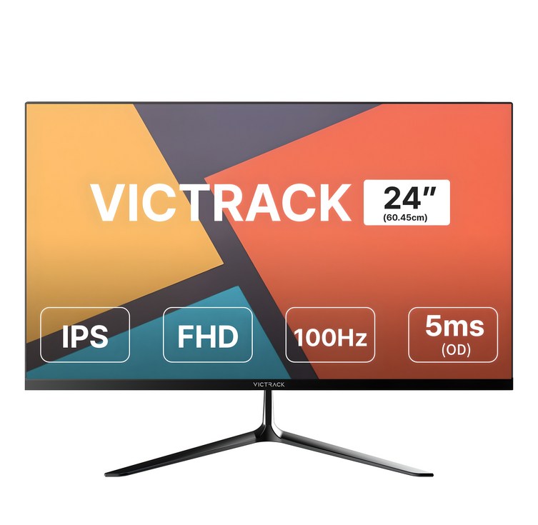 빅트랙 FHD 100Hz 평면 모니터, 60.45cm, 24FM10001