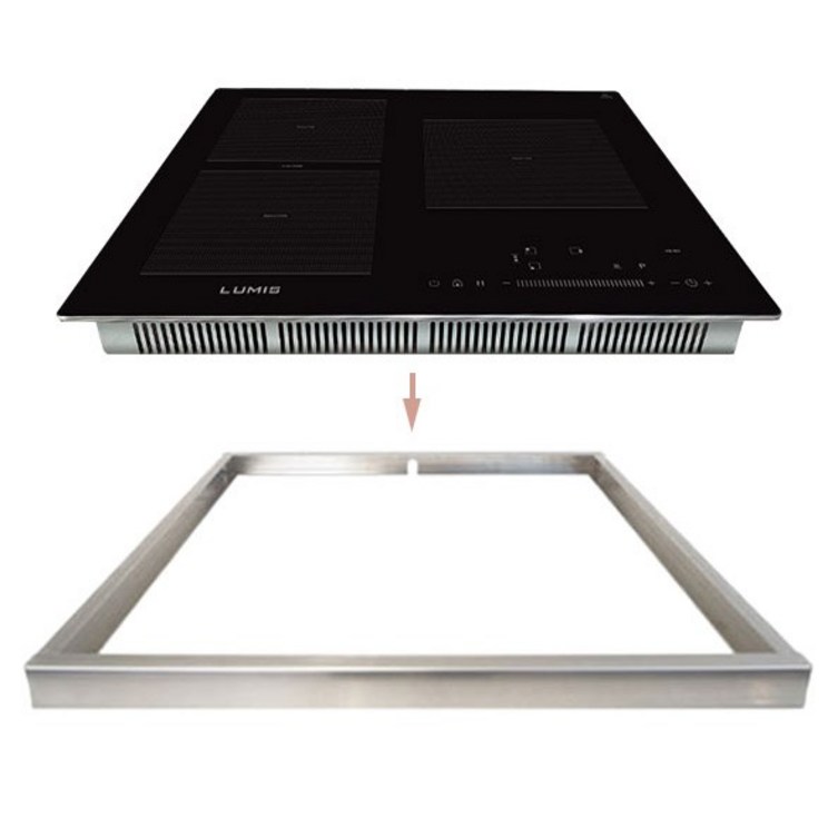 수입 국산 호환 인덕션 프레임 3cm A타입 받침대 띄움장 거치대 판넬 전기레인지 스탠드 외함 하이라이트 케이스 프리스탠딩 루미스 LUMIS 3cm A타입