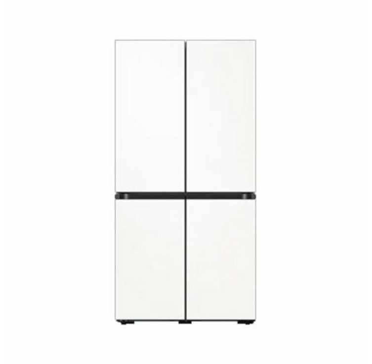 삼성 BESPOKE 냉장고 4도어 프리스탠딩 875 L  코타화이트 RF85B900201
