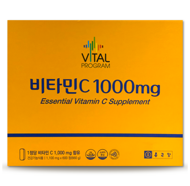 종근당 비타민C, 600정, 1개