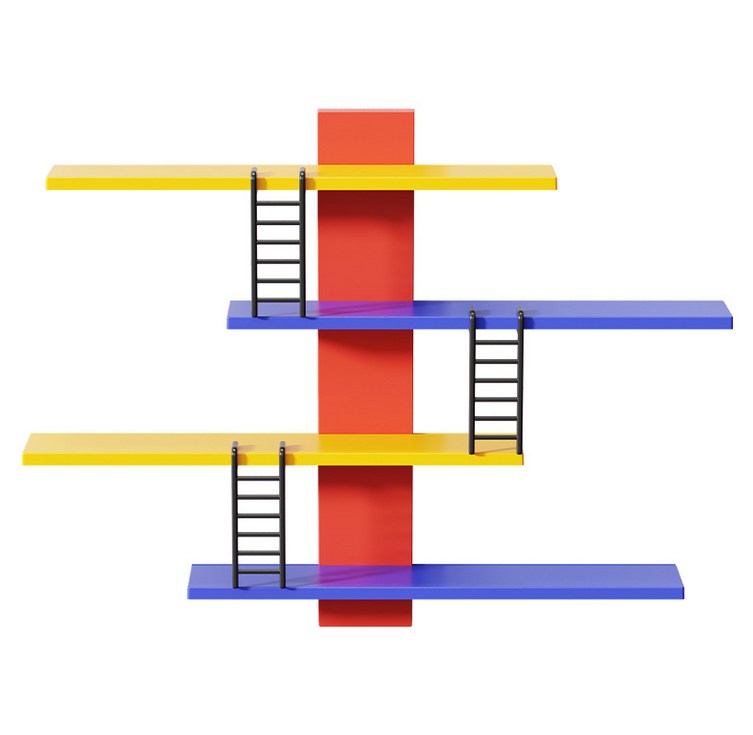 하루템 타공 없는 벽걸이 피규어 수납 선반 인테리어 진열대