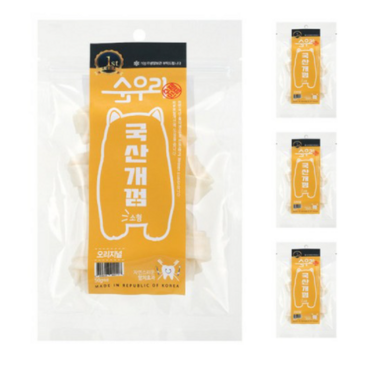 순우리 국산개껌 소형 4p
