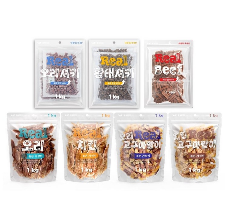 인네이처 리얼 치킨 사사미 1kg