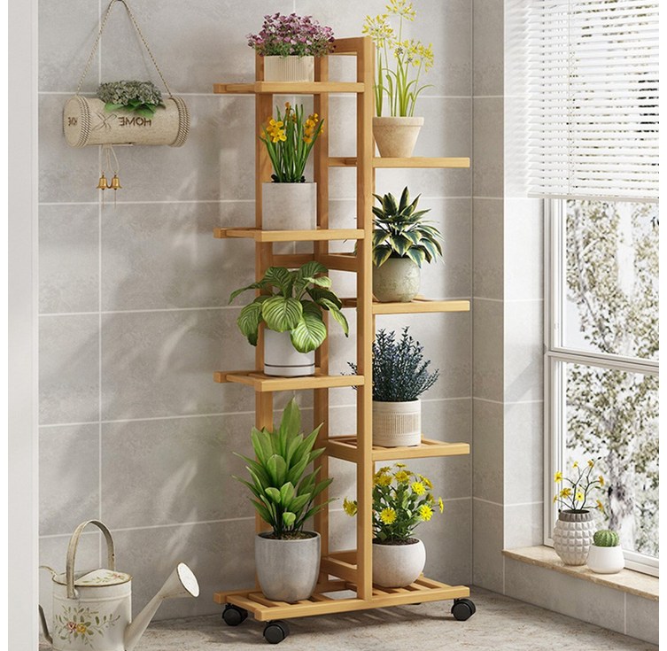 앙플러스 거실 화분 정리대 선반대