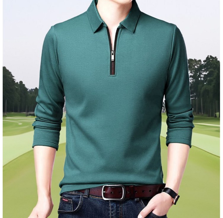 데이플로우 방풍 기모 남성 골프웨어 PK 카라 긴팔 티셔츠