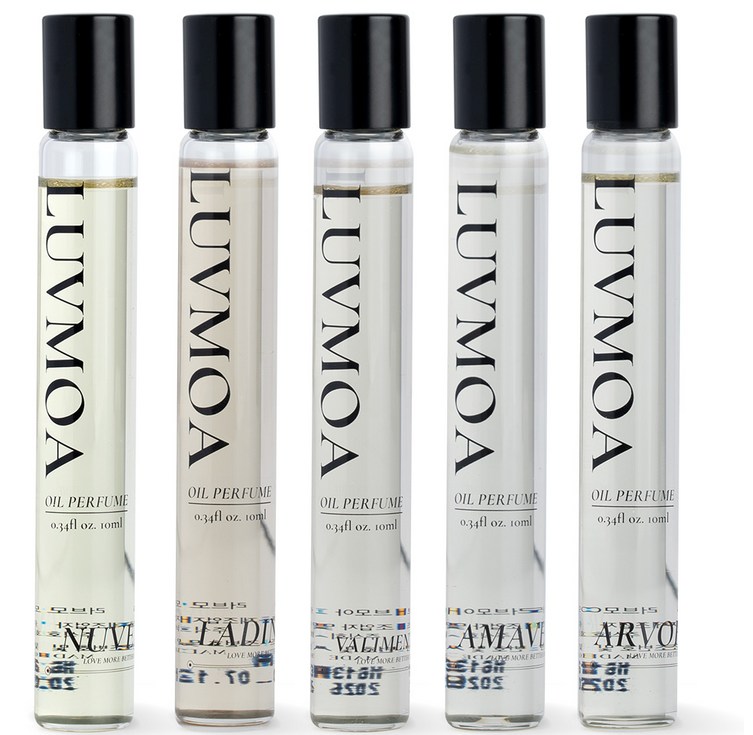 선물세트 기프트박스 러브모아 무알콜 저자극 승무원 롤온 오일향수 퍼퓸 니치 바르는 여성 여자 향수, 1개, 10ml