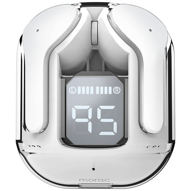 모락 글로우팟 블루투스 무선 이어폰, MRGLOWPODS, 화이트